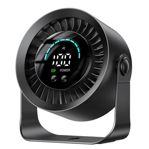 Small portable USB-rechargeable fan